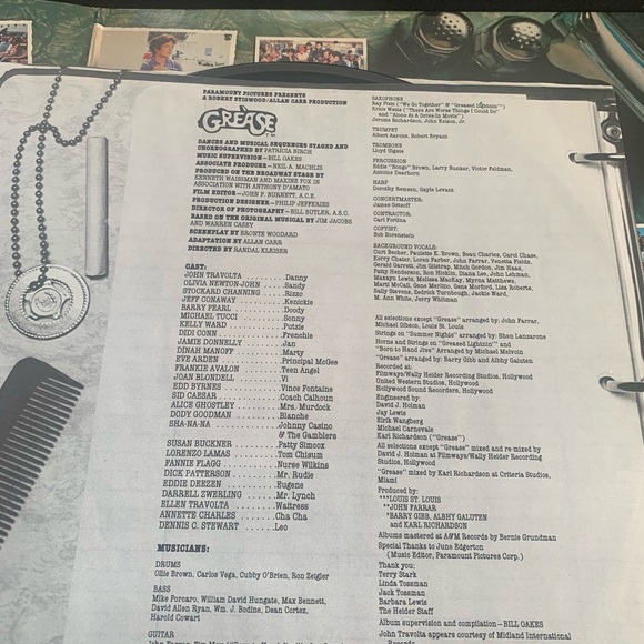 Vintage 1978 Grease Soundtrack Album - Picture 6 of 8